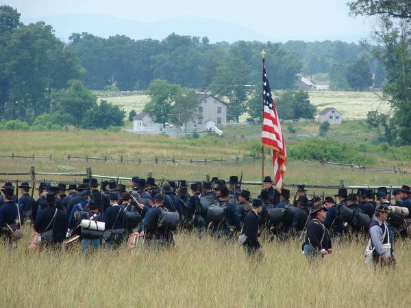 burgeroorlog park | Gettysburg